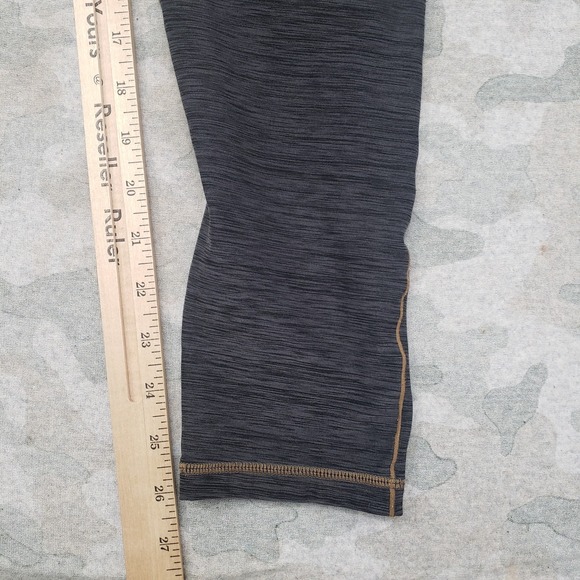 Prana Leggings Womens Large Gray Pull On Fitness Yoga Gym - Picture 3 of 9